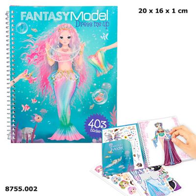 Fantasy Model Dress Me Up Sticker Book (£5.50)
